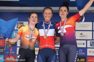 Cédrine Kerbaol, championne de France de contre-la-montre 2023