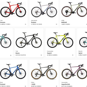 Which used road bike should I buy? A data-driven approach
