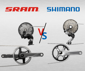 Comparaison transmissions gravel Sram et Shimano