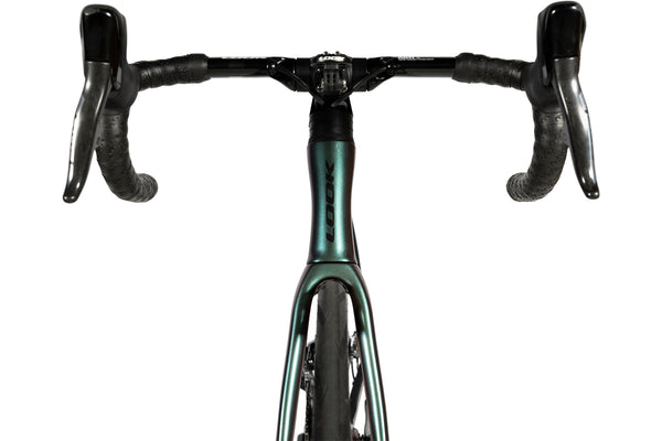 Vue frontale du Look 795 Blade RS Disc Sram Red eTap AXS
