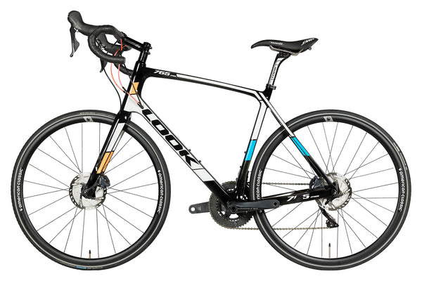 Vue du côté opposé de la chaîne du Look 765 Optimum Disc Ultegra