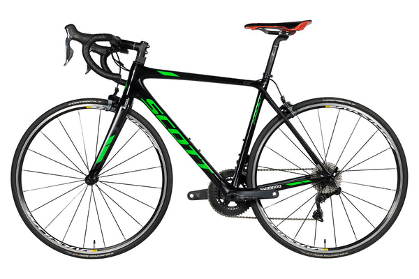 Vue du côté opposé de la chaîne du Scott Addict Team Issue Ultegra Di2