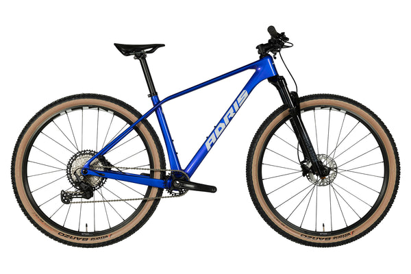 Vue du côté de la chaîne du Adris Le Resistant Shimano Deore Bleu Saphire