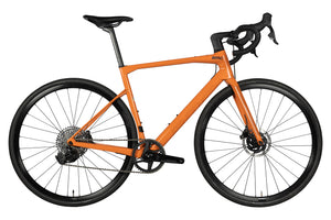 Vue du côté de la chaîne du BMC Roadmachine X TWO