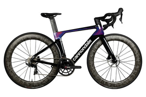 Drive side of the Cannondale SystemSix Carbon Dura-Ace Team Replica