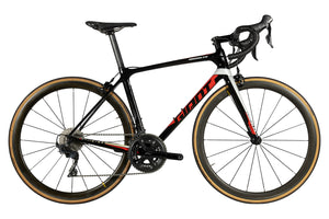 Vue du côté de la chaîne du Giant TCR Advanced 1