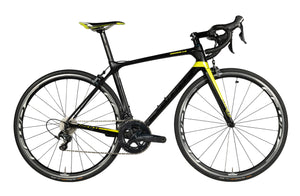 Vue du côté de la chaîne du Giant TCR Advanced Pro 1 Ultegra