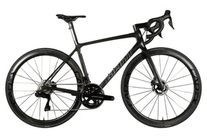 Vue du côté de la chaîne du Giant TCR Advanced SL Disc 0