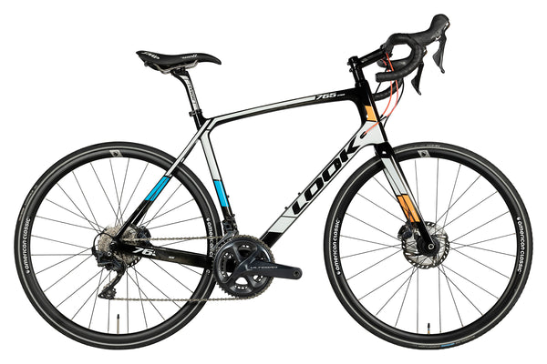 Vue du côté de la chaîne du Look 765 Optimum Disc Ultegra