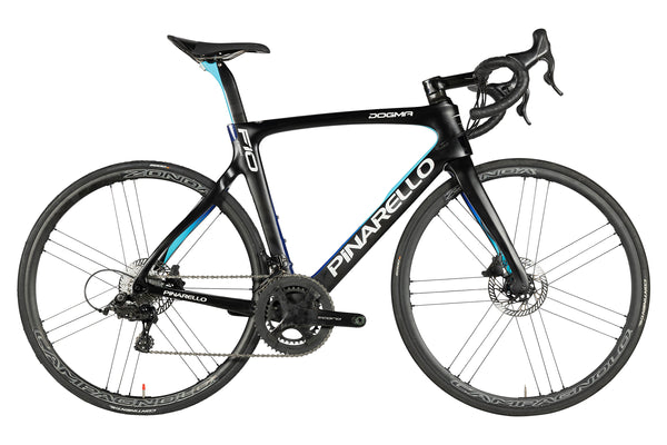 Vue du côté de la chaîne du Pinarello Dogma F10 Disk