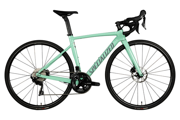 Vue du côté de la chaîne du Specialized Allez Sprint Comp