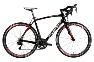 Drive side of the Specialized Roubaix SL4 Expert Compact Ultegra Di2