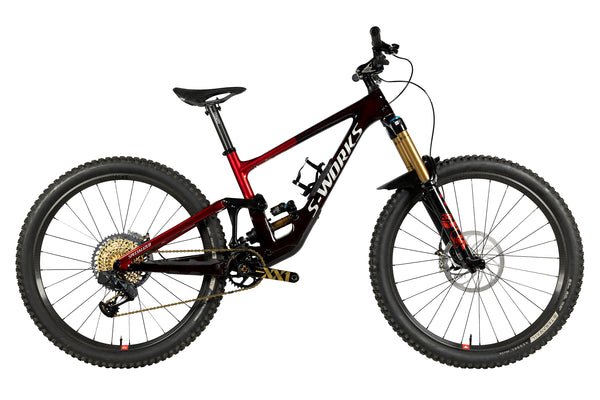 Vue du côté de la chaîne du Specialized S-Works Enduro