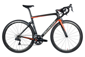 Vue du côté de la chaîne du Specialized Tarmac Pro Ultegra Di2