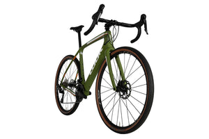 Vue diagonale du Look 765 Gravel Green Mat Vert