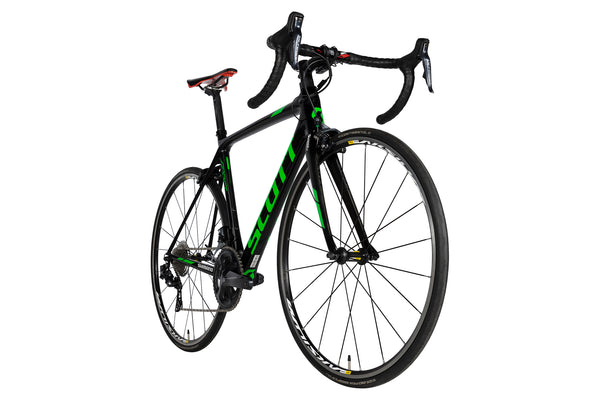 Vue diagonale du Scott Addict Team Issue Ultegra Di2