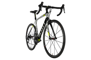 Vue diagonale du Scott Solace 10 Ultegra Gris