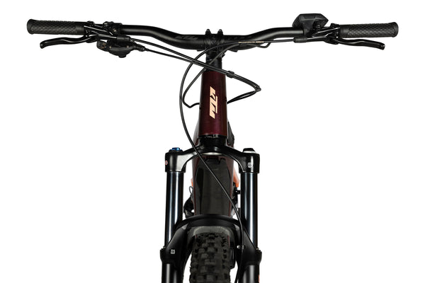 Vue frontale du KTM Macina Lycan 272 Glorius
