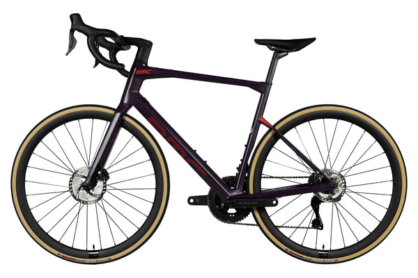 Nicht-Kettenseite des BMC Roadmachine 01 THREE