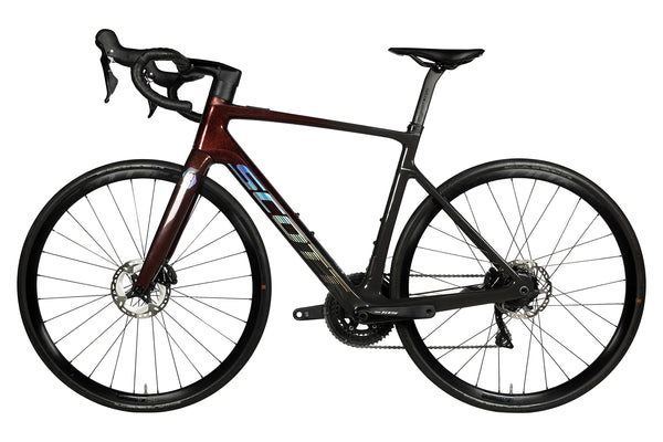 Vue du côté opposé de la chaîne du Scott Addict eRide 30