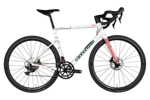 Drive side of the Cannondale SuperSix EVO Hi-MOD Disc Ultegra