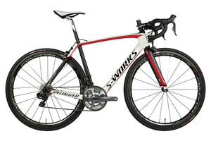 Drive side of the Specialized S-Works Tarmac Ultegra Di2