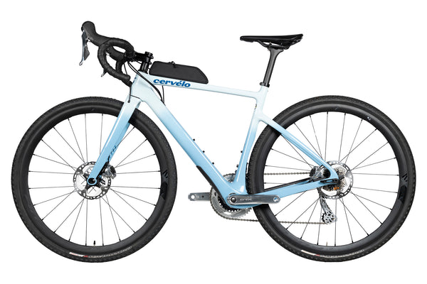 Vue du côte opposé de la chaîne du Cervélo Aspero GRX 2022