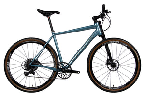 Vue du côte de la chaîne du Cannondale Slate Apex 1