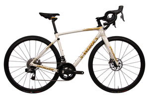Vue du côté de la chaine du Specialized S-Works Roubaix Boonen Limited Edition