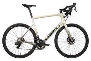 Vue du côte de la chaîne du Specialized S-Works Tarmac SL6