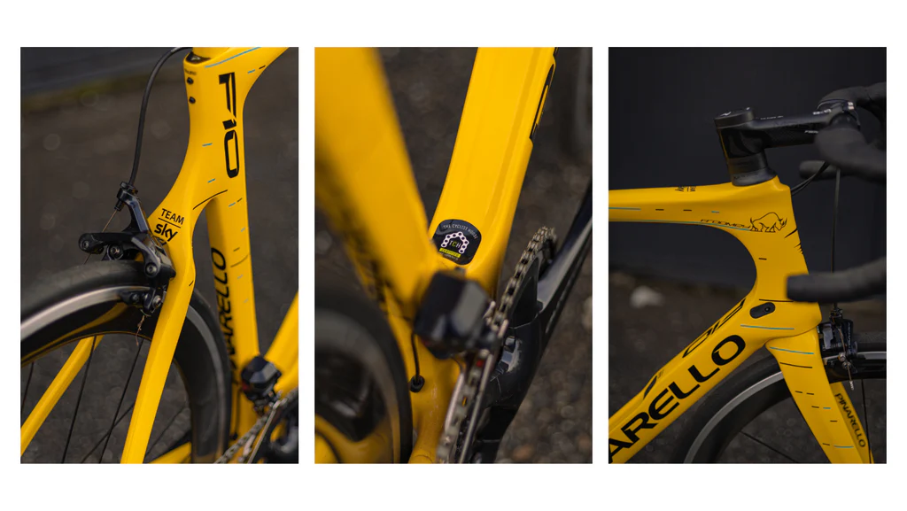 Pinarello Dogma F10 Team Sky de Christopher Froom, reconditionné par The Cyclist House