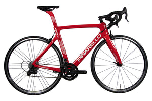 Vista del lado de la transmisión del Pinarello Gan